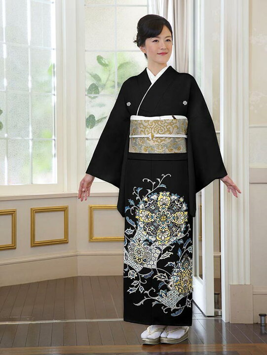 楽天市場】【レンタル】 黒留袖レンタル 着物レンタル 留袖 ☆美品 