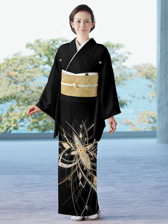 楽天市場】【レンタル】 黒留袖レンタル 着物レンタル 留袖 ☆美品 