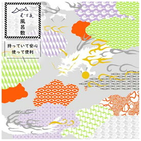 風呂敷 むす美 70cm ドラゴン 二巾 甲辰 伊砂久二雄 和柄 ポリエステル100% 辰 干支 縁起 ディスプレイ ラッピング タペストリー 装飾 インテリア プレゼント おしゃれ 父の日 敬老の日 ギフト 日本土産 海外土産 和雑貨