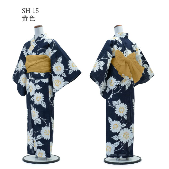 楽天市場】浴衣 レディース 女性用 夏日記 NATSUNIKKI 紺 ネイビー 