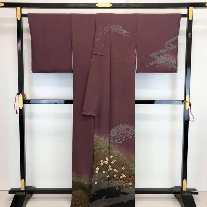 楽天市場】【お得なクーポン配布中】 訪問着 絞り染 美しい花模様 流水 
