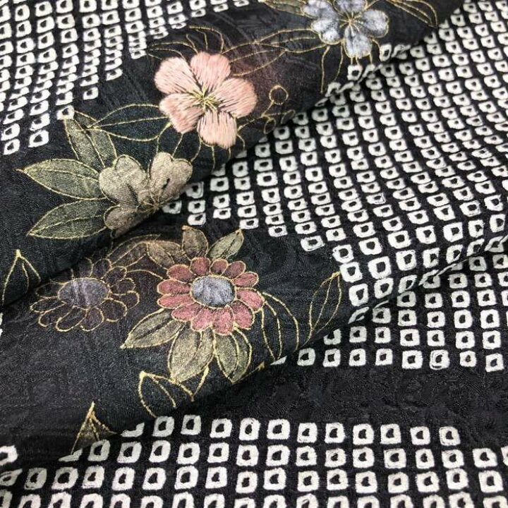 楽天市場】【お得なクーポン配布中】 訪問着 総絞り 刺繍の花模様 金彩 