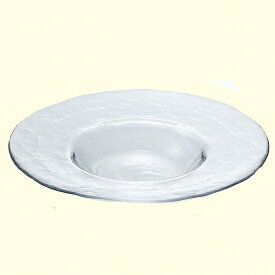 《日本製》オービット　リム付ボール280【ガラス 皿】【ガラス プレート】