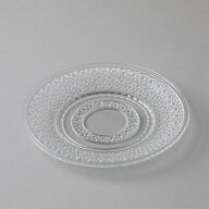 古都185CR 刺身 寿司 日本料理 和食器 ガラスボウル ガラスプレート ガラス皿 丸い テーブルコーディネー…