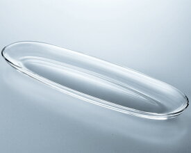 《イタリア製》ヴェトリ・デレ・ヴェネツィア　フリート　オーヴァルプレート50【ガラス　お皿】 イタリア Vetrerie Riunite ヴェトレリエ　リユニティ CA-169