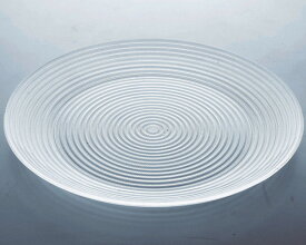 《トルコ製》アルダ　スパイラル　プレート32(直径320mm)【ガラス　お皿】 トルコ Arda アルダ AR-00820