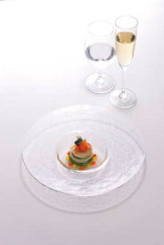 《日本製》オービット　リム付ボール270【ガラス 器】【ガラス 皿】