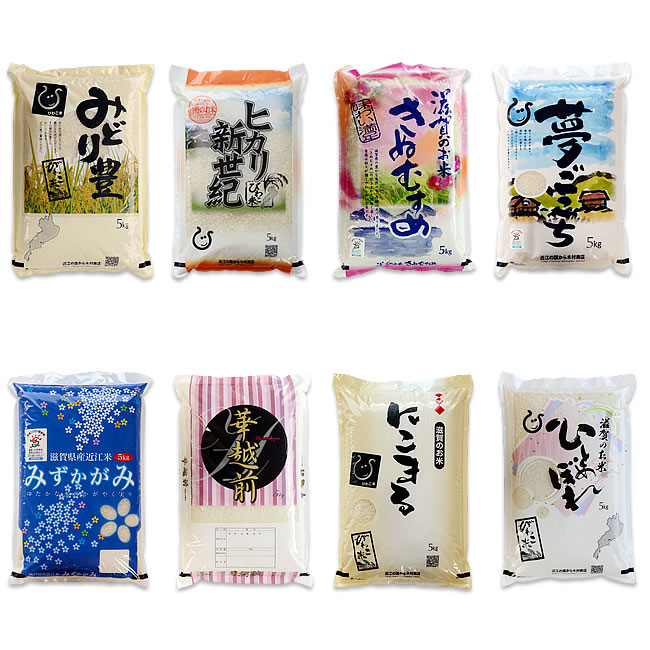 福袋米 10kg (5kg×2袋) 白米 令和3年 滋賀県産 一品種でのお届け♪ | 近江の国から木村商店