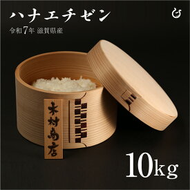 白米 玄米 ハナエチゼン 10kg 5kg×2袋 滋賀県産 令和7年 80