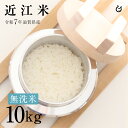 新米 ★★無洗米★★ 近江米 10kg 5kg×2袋 滋賀県産 令和7年 80