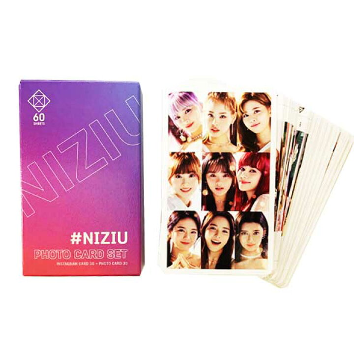 フォトフレーム 透明タイプ ポストカードサイズ  通販 NiziU ニジュー  韓流 グッズ mh001-1
