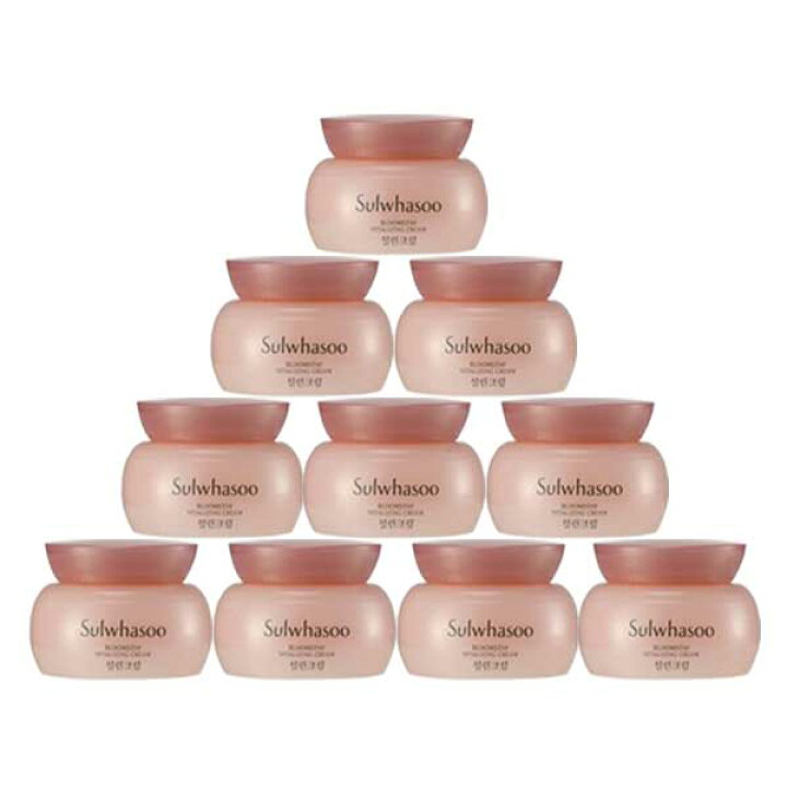 楽天市場 セール 限定価格 高級韓国コスメ 雪花秀 ソルファス ソルリンクリーム Bloomstay Vitalizing Cream 5ml 10個 全50ml 数量限定 アンチエイジング ソルファスサンプル サンプル 送料無料 北海道 東北 沖縄 離島は別途送料 神戸オートン輸入雑貨店