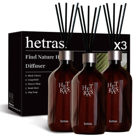 hetras ヘトラス プレミアム ディフューザー 500ml 大量容 ギフトセット 全15種 芳香剤 韓国雑貨 韓国 人気 香り フレグランス リラックス ギフト プレゼント 正規品 韓国 インテリア