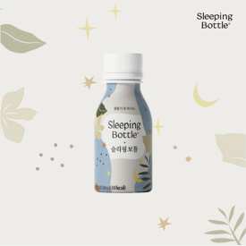 【Sleeping Bottle】スリーピングボトル 3本 睡眠 熟睡 リラクシング飲料 韓国 栄養剤 健康食品 健康促進 疲労回復 ドリンク 3個 3本 100ml
