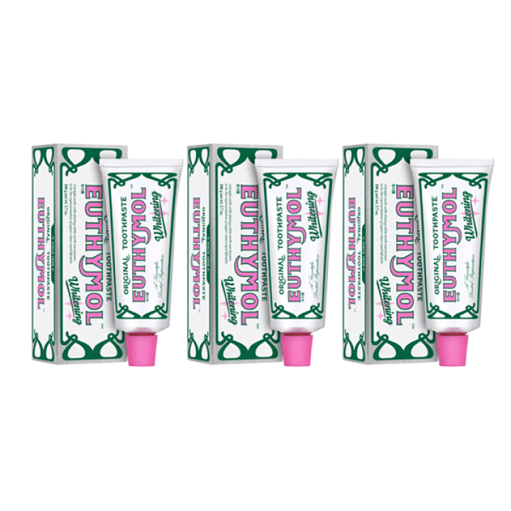 楽天市場】EUTHYMOL ユーシモール ホワイトニング 歯磨き粉 3本セット