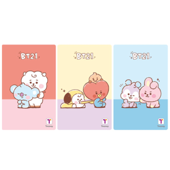 BTS - PROOF HOLOGRAM T-MONEY CARD KOREA TRANSPORTATION CARD