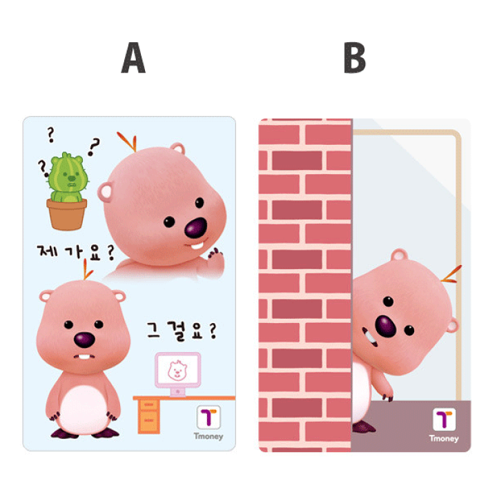 楽天市場】ZANMANG LOOPY ジャンマンルピー T-MONEY 交通カード