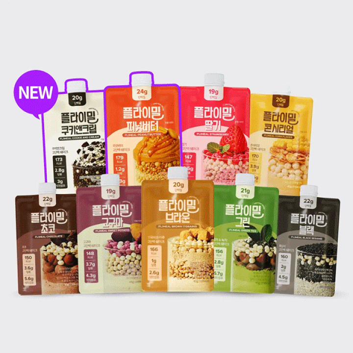 食べるシェイクWプロテイン 6種セット 新品未開封 食べるシェイク Wプロテイン フレッシュバナナ(通常購入 フレッシュ