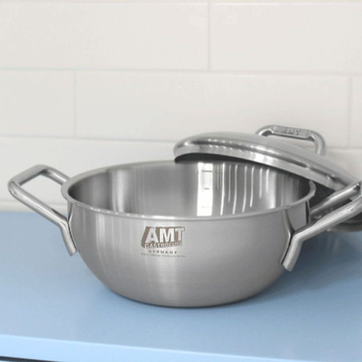 楽天市場】韓国直輸入！AMT 316Ti 5重 シャープ 両手鍋 24cm 韓国鍋 鍋