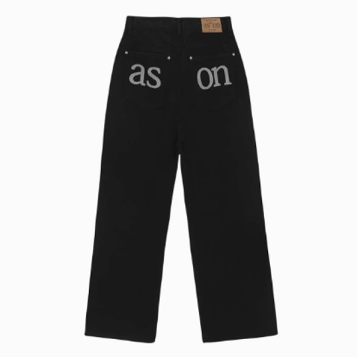 楽天市場】韓国直輸入 ASON SMOG WIDE PANTS スモッグ ワイドパンツ