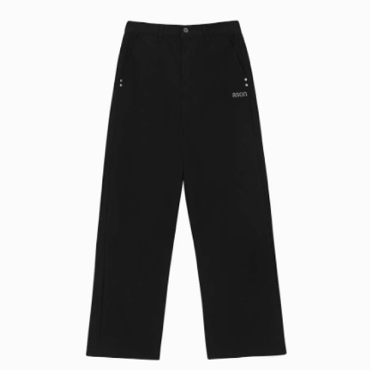 楽天市場】韓国直輸入 ASON SMOG WIDE PANTS スモッグ ワイドパンツ