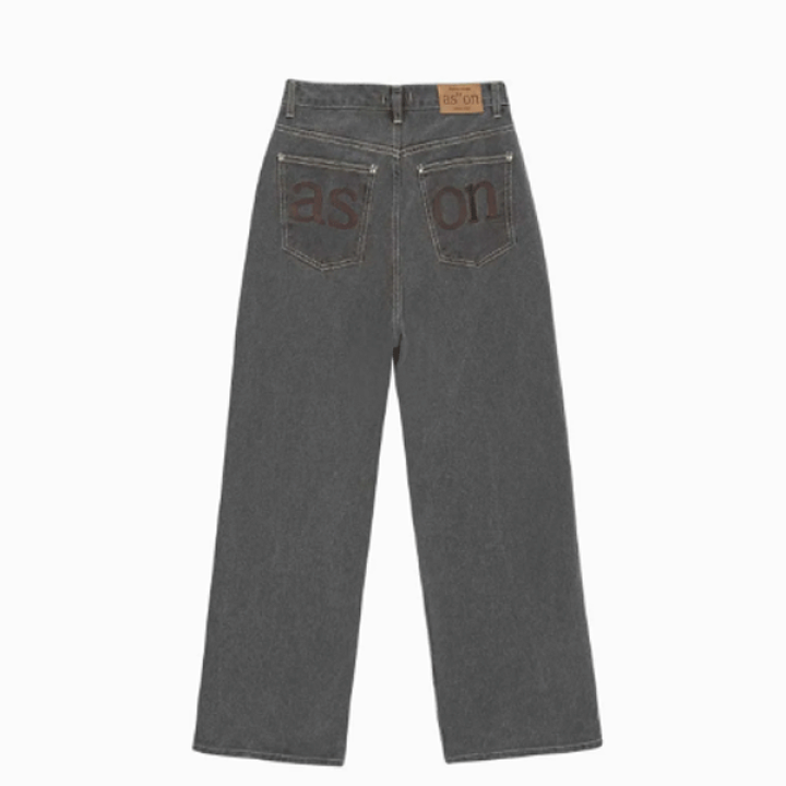 楽天市場】韓国直輸入 ASON SMOG WIDE PANTS スモッグ ワイドパンツ