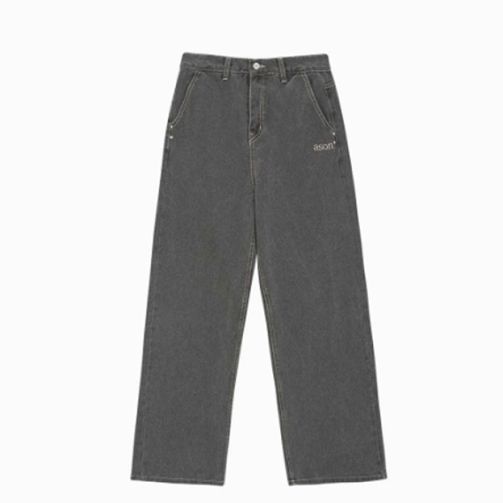 楽天市場】韓国直輸入 ASON SMOG WIDE PANTS スモッグ ワイドパンツ