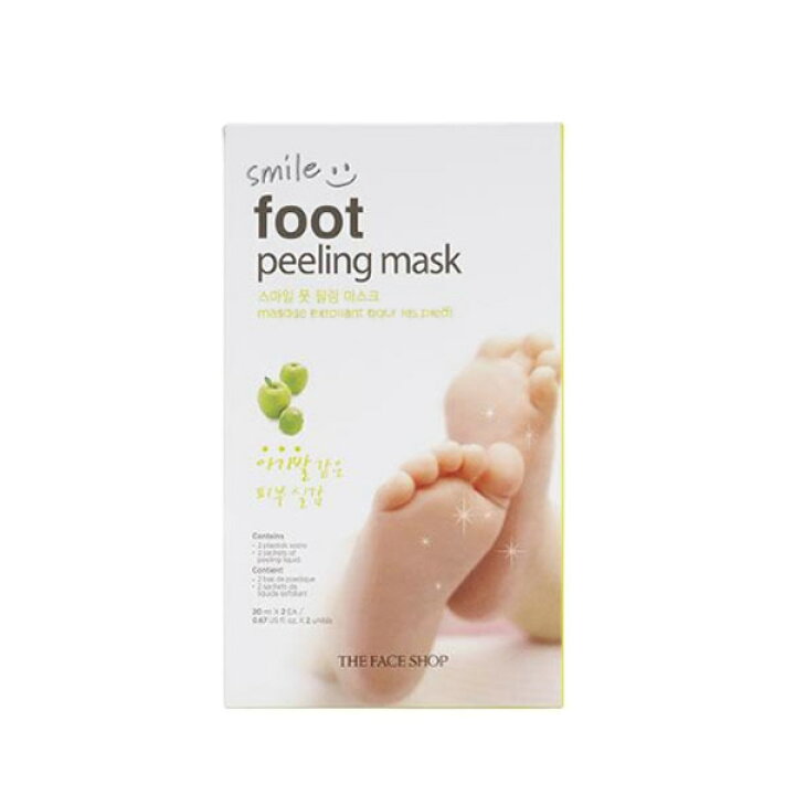 楽天市場 The Face Shop ザ フェイスショップ スマイルフットピーリング 1回分 ネコポス 送料無料 1週間で赤ちゃんのような足に フットケア 神戸オートン輸入雑貨店