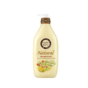 HAPPY BATH nbs[oX AMORE PACIFIC A[pVtBbN i` A CX`[ {fB EHbV Natural Real Mositure Body Wash 900ml {fBNU[ {fB\[v e (