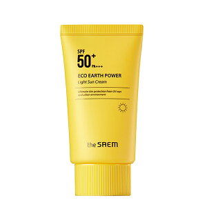 the SAEM UEZ GR A[X p[ Cg T N[ Eco Earth Power Light Sun Cream SPF50+ PA+++ 50g `O(L̏ꍇs) ؍RX Ă~ TubN TN[  
