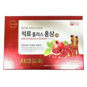 UNvXgQXeBbN KOREAN RED GINSENG PLUS POMEGRANATE JUICE STICK 10g×30 ؍A  ꕔn揜O Vj ݂₷ UN gQ W[X XeBbN^Cv Nێ 1
