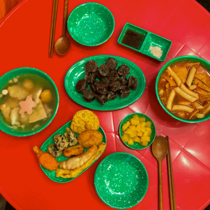 楽天市場】韓国直輸入！ メラミン食器 8点 Aセット 全3カラー 韓国