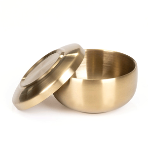 韓国直輸入! 韓国式 高級 お茶碗 蓋つき チタン 金 ゴールド 二重真空 お碗 二重構造 二重食器 保温 箸 韓国 食器 韓国食器 韓国料理 チタン ステンレス キッチンアート