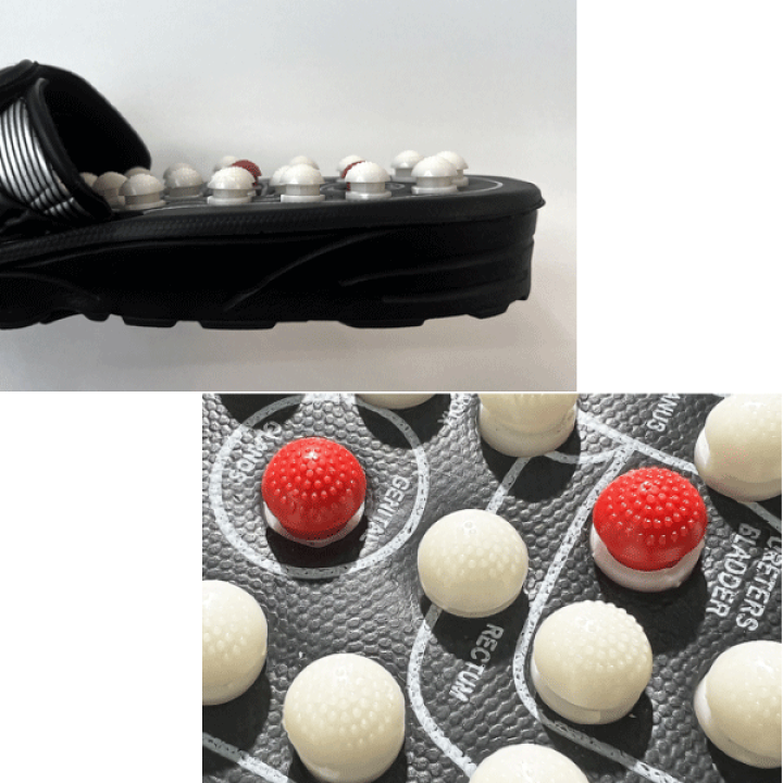 楽天市場】【G-DRAGON着用】指圧スリッパ 韓国 韓国雑貨 健康スリッパ