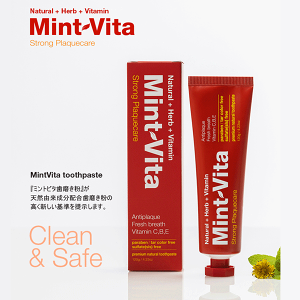 MintVita Strong Plaquecare ~gr^ XgOv[NPA(CPA^Cv) 120g  ؍ L  ^oR ̉΂  a f^PA Natural Herb Vitamin i` n[u 