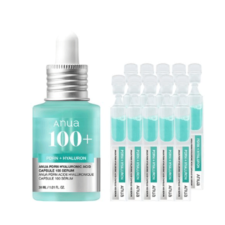 楽天市場】Anua アヌア PDRN ヒアルロン酸 カプセル 100 セラム 30ml