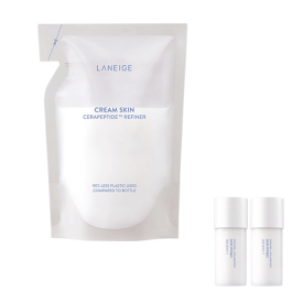 LANEIGE ラネージュ クリーム スキン Cream Skin 170ml(リフィル) ＋50ml＋50ml 送料無料 韓国コスメ スキンケア トナー 低刺激 化粧水 スキンパック 高保湿 乾燥肌 スキップケア 角質 クリームスキン クリームスキンローション