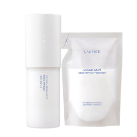 LANEIGE ラネージュ クリーム スキン Cream Skin 170ml＋170ml リフィル付き 送料無料 韓国コスメ スキンケア トナー 低刺激 化粧水 スキンパック 高保湿 乾燥肌 スキップケア 角質 クリームスキン クリームスキンローション