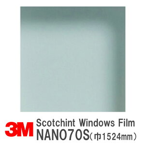 3M Scotchtint Window Film y1mȏ10cmPʂŔ̔z XRb`eBg EBhEtB yNANO70S(1524mm)z1mPʐؔ ˒tB Ռ Uh~ UVJbg KX EBhE tB  V