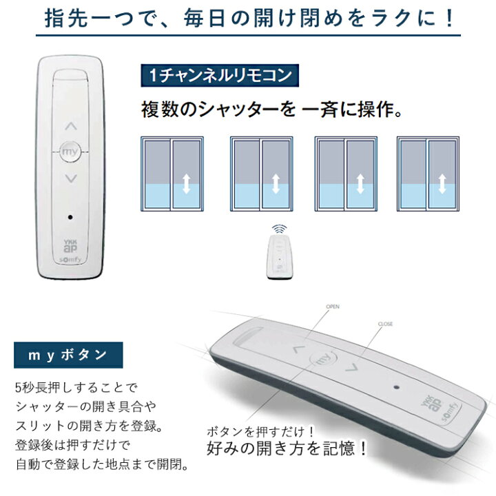 楽天市場】YKKAP メーカー純正品 新1チャンネルリモコン 3K45145 