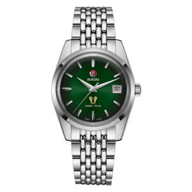 ラドー腕時計 正規品 ゴールデンホース R33930313 緑色文字盤/SSブレスレット/世界限定1957本 RADO メーカー5年保証【送料無料】
