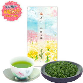 母の日 新茶 プチギフト 茶和家 初摘み茶100g たとう包み ギフト 包装　深蒸し掛川茶【2024年産】