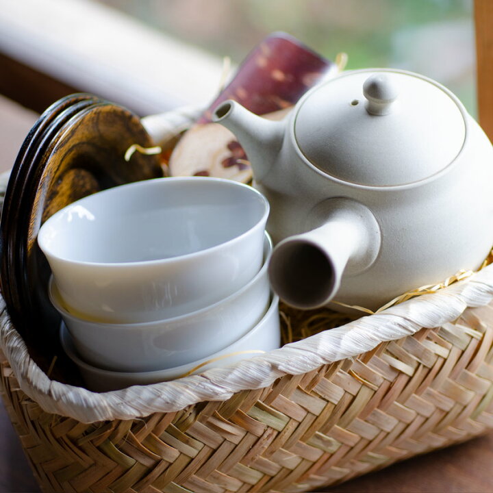 楽天市場】茶和家 日常茶事の愉しみ お茶始め 茶器 セット ( 3人用/5品 