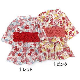 【30%OFF SALE】Biquette Club (ビケットクラブ ) ワンピース浴衣 (80～130cm) 女の子 80cm 90cm 95cm 100cm 110cm 120cm 130cm キムラタン 子供服