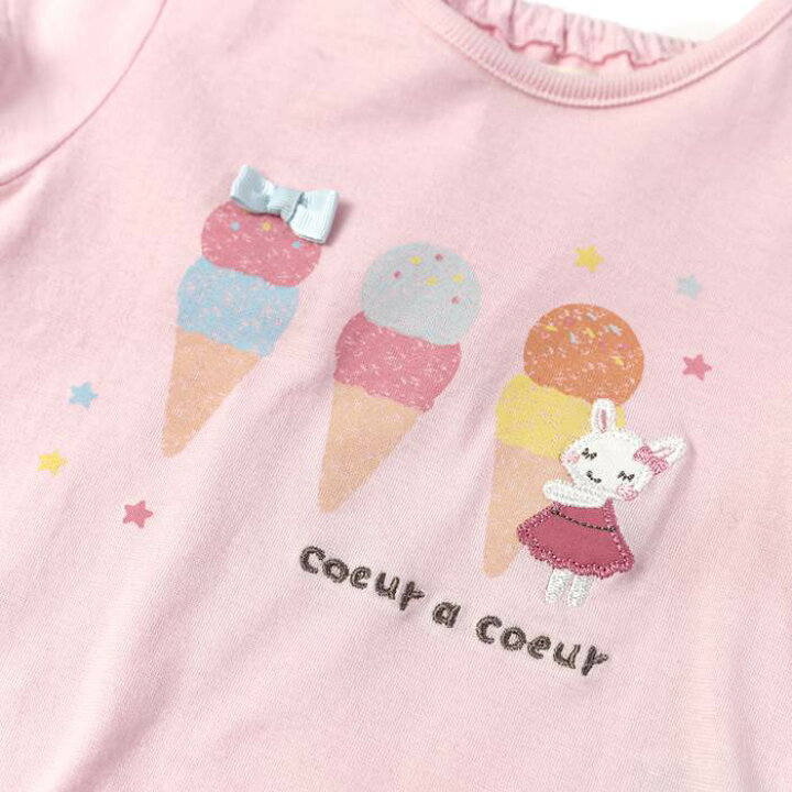 楽天市場】【20%OFF SALE】coeur a coeur (クーラクール ) Tシャツ 