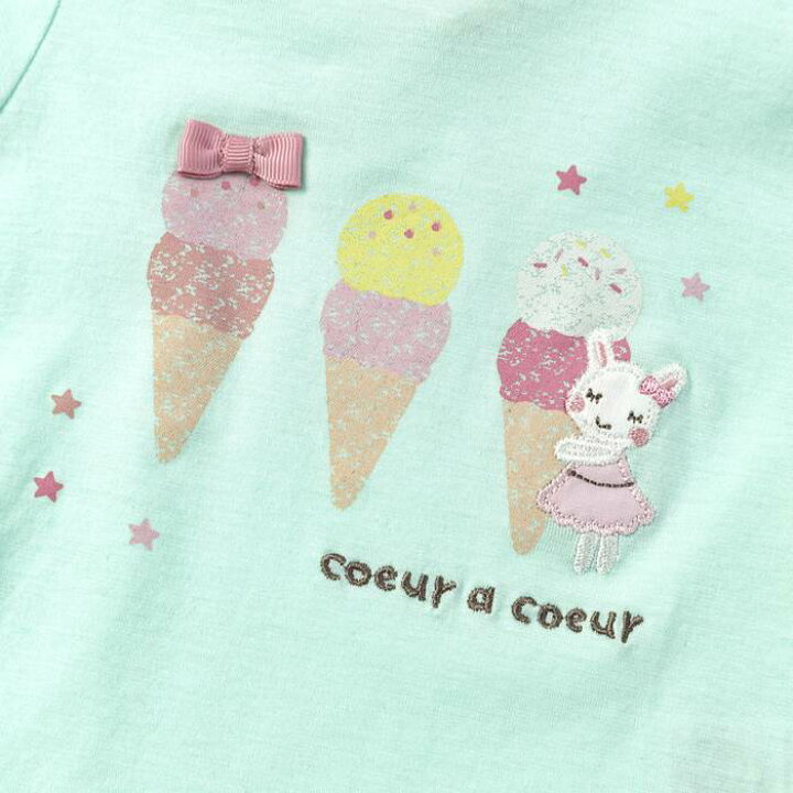楽天市場】【20%OFF SALE】coeur a coeur (クーラクール ) Tシャツ 