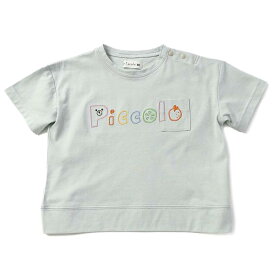 【20%OFF SALE】Piccolo (ピッコロ ) 半袖Tシャツ (70～90cm) 女の子 男の子 70cm 80cm 90cm キムラタン 子供服 綿100%