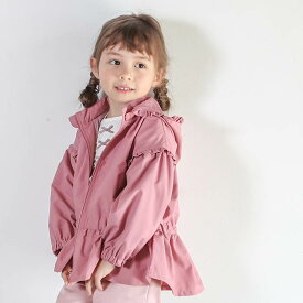 【20%OFF SALE】Biquette Club (ビケットクラブ ) ウインドブレーカー (80～140cm) 女の子 80cm 90cm 100cm 110cm 120cm 130cm 140cm キムラタン 子供服 | 長袖 羽織 アウター ウィンドブレーカー パーカー 子ども服 秋物 服 ジュニア ガールズ おしゃれトップス 秋