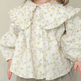 【40%OFF SALE】n.o.u.s (ノウズ ) プルオーバー (70〜90cm) 女の子 70cm 80cm 90cm キムラタン 子供服 綿100%［ベビーウェア］bbySP | こども キッズ ベビー服 赤ちゃん あかちゃん トップス かわいい おしゃれ ベビー服 ガールズ ブラウス セパレート 花柄