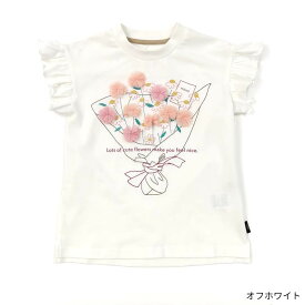 【35%OFF SALE】n.o.u.s (ノウズ ) Tシャツ（半袖） (80～140cm) 女の子 80cm 90cm 100cm 110cm 120cm 130cm 140cm キムラタン 子供服 本体綿100% | 半袖 キッズ 入園 夏物 服 女の子 おしゃれ トレンド トップス 花 ケーキ 刺繍 フリル スイーツ